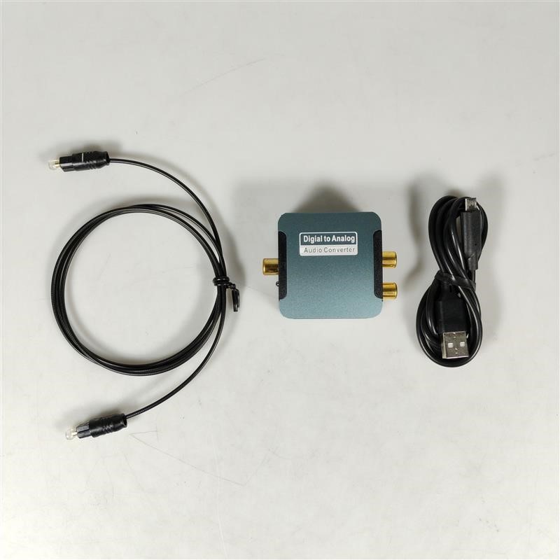 Gambar produk TOSY Konverter Audio Digital to Analog Coaxial Toslink to RCA - TO220