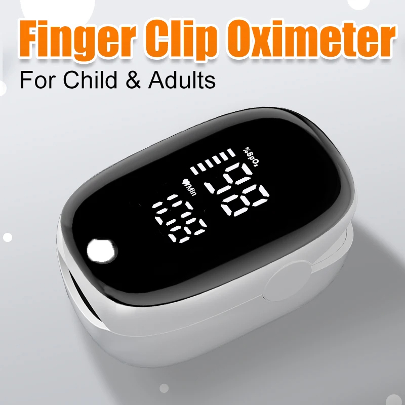 Gambar produk JUSTLANG Fingertip Pulse Oximeter Alat Ukur Saturasi Oksigen Darah TFT - AD902