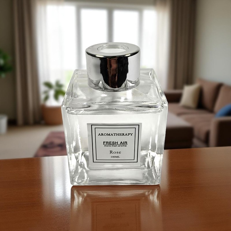 Gambar produk Cararie Pengharum Ruangan Reed Diffuser with Rattan Sticks 100ml Rose - C100