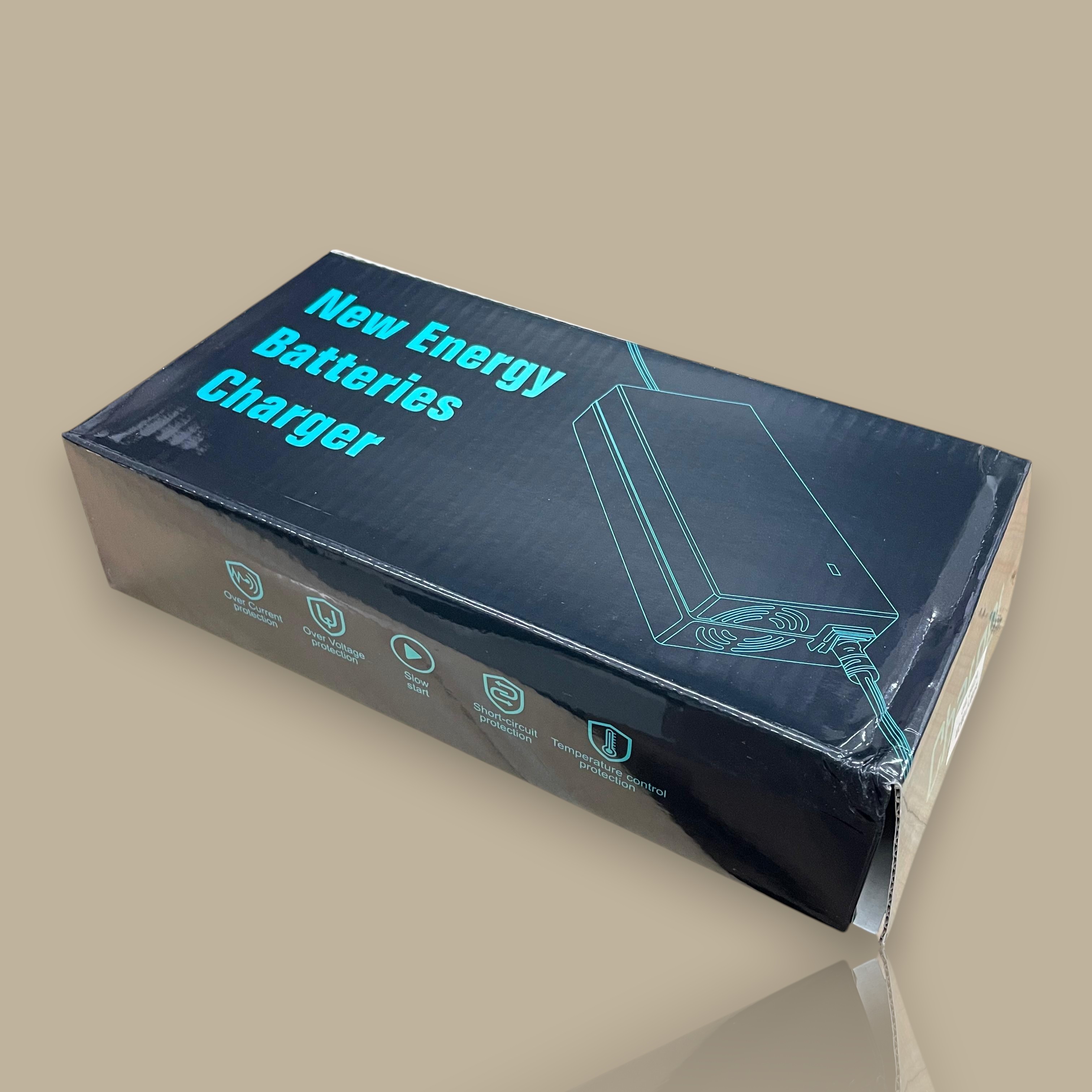 Gambar produk YYHQ Adaptor Charger Baterai Skuter Sepeda Listrik Plug DC 54.6V 2A - 48V2A
