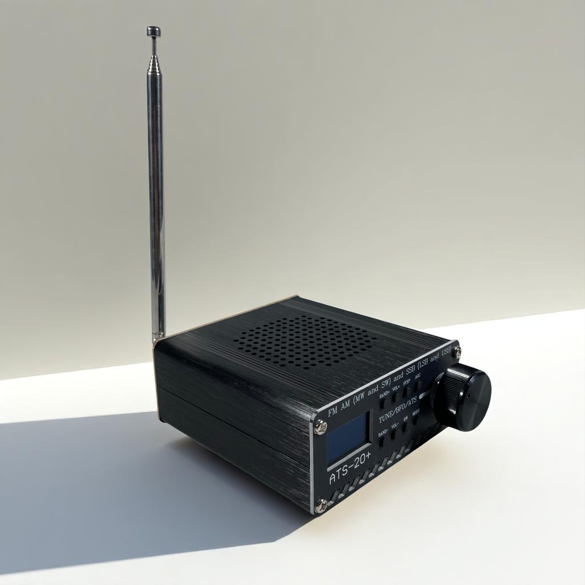 Gambar produk Qiilu Radio Receiver FM AM Full Band Portable with Speaker 800mAh - ATS-20+