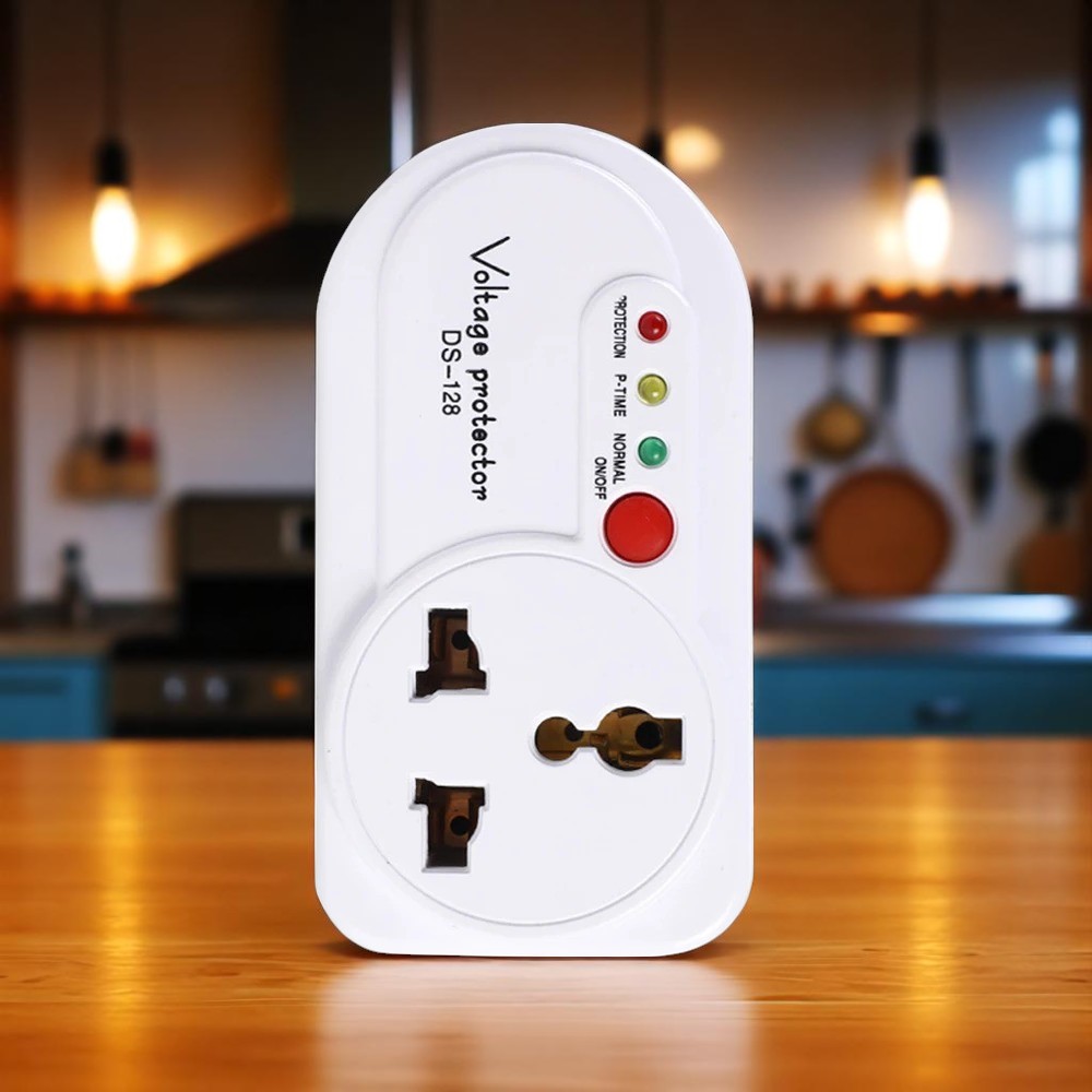 Gambar produk IBNUNU Stop Kontak Kulkas Voltage Protection Auto Delay with Indicator - DS-128