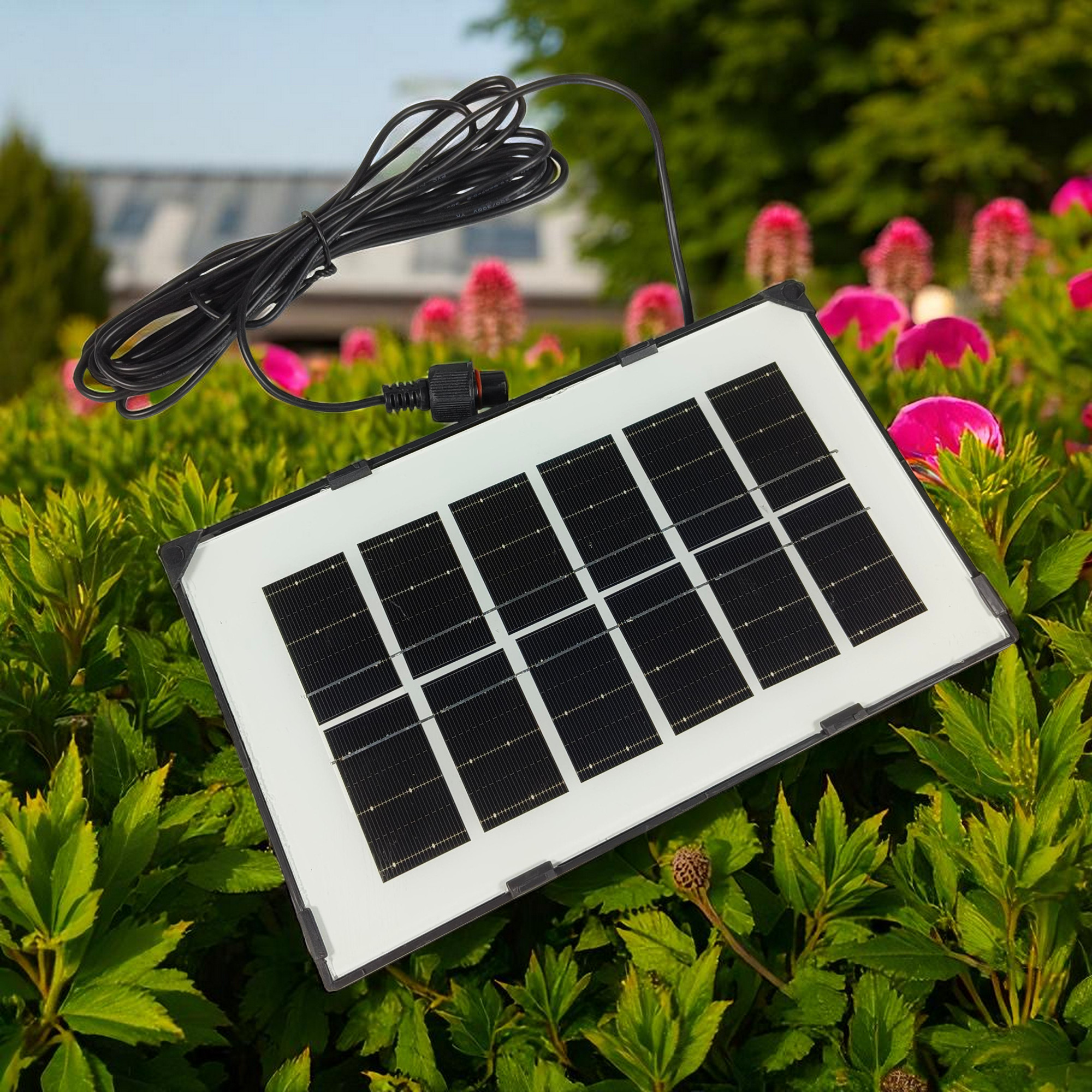 Gambar produk OOBEST Lampu Dinding Solar Sensor Cahaya Waterproof 144 LED Cool White - OB144