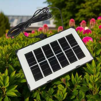 Gambar produk OOBEST Lampu Dinding Solar Sensor Cahaya Waterproof 144 LED Cool White - OB144
