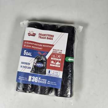 Gambar produk Dorae Kantong Plastik Sampah Garbage Bags Disposable Trash 3 Roll 20L - INU80