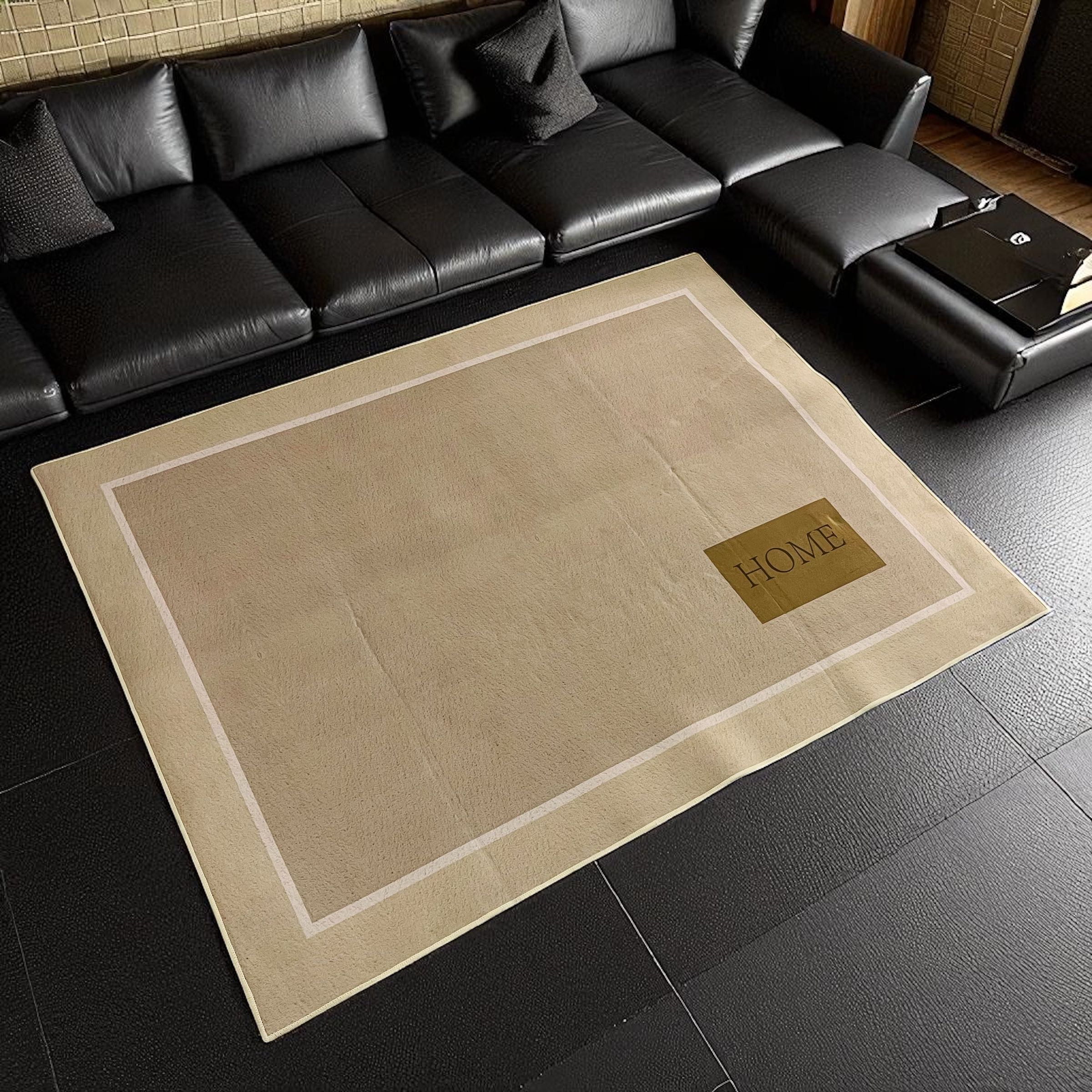 Gambar produk IBNUNU Karpet Lantai Permadani Bulu Lembut Luxury Velvet Carpet 120x160cm - IB19