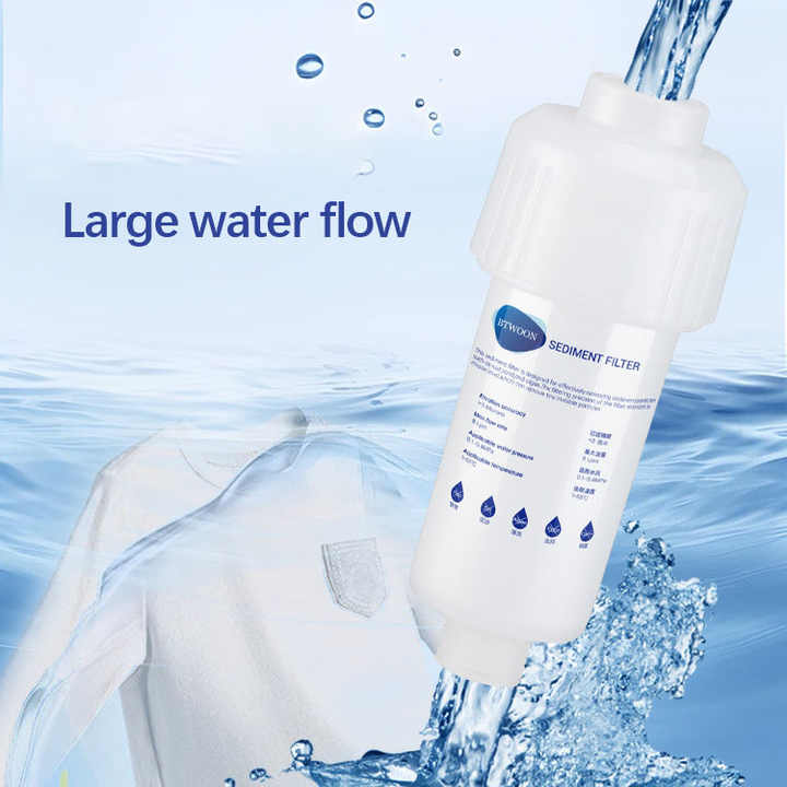 Gambar produk BTWOON Water Filter Keran Air Penyaring Kotoran Mesin Cuci Shower - CO94