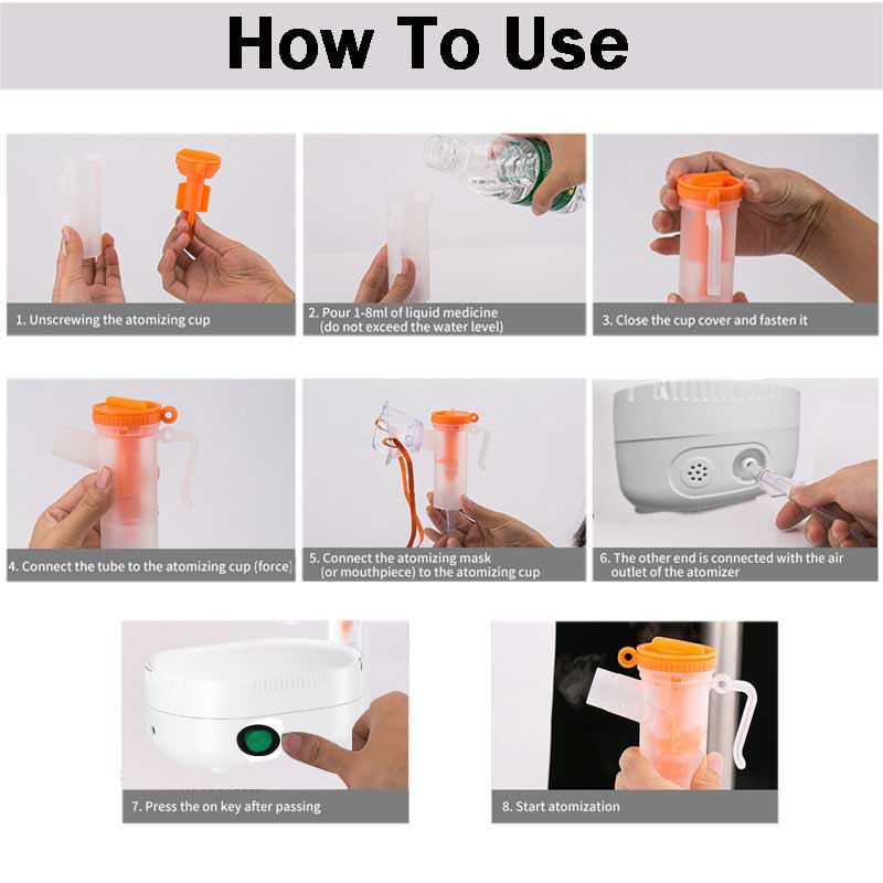 Gambar produk YNS Alat Terapi Pernapasan Medical Nebulizer Atomizer - JSL-W309