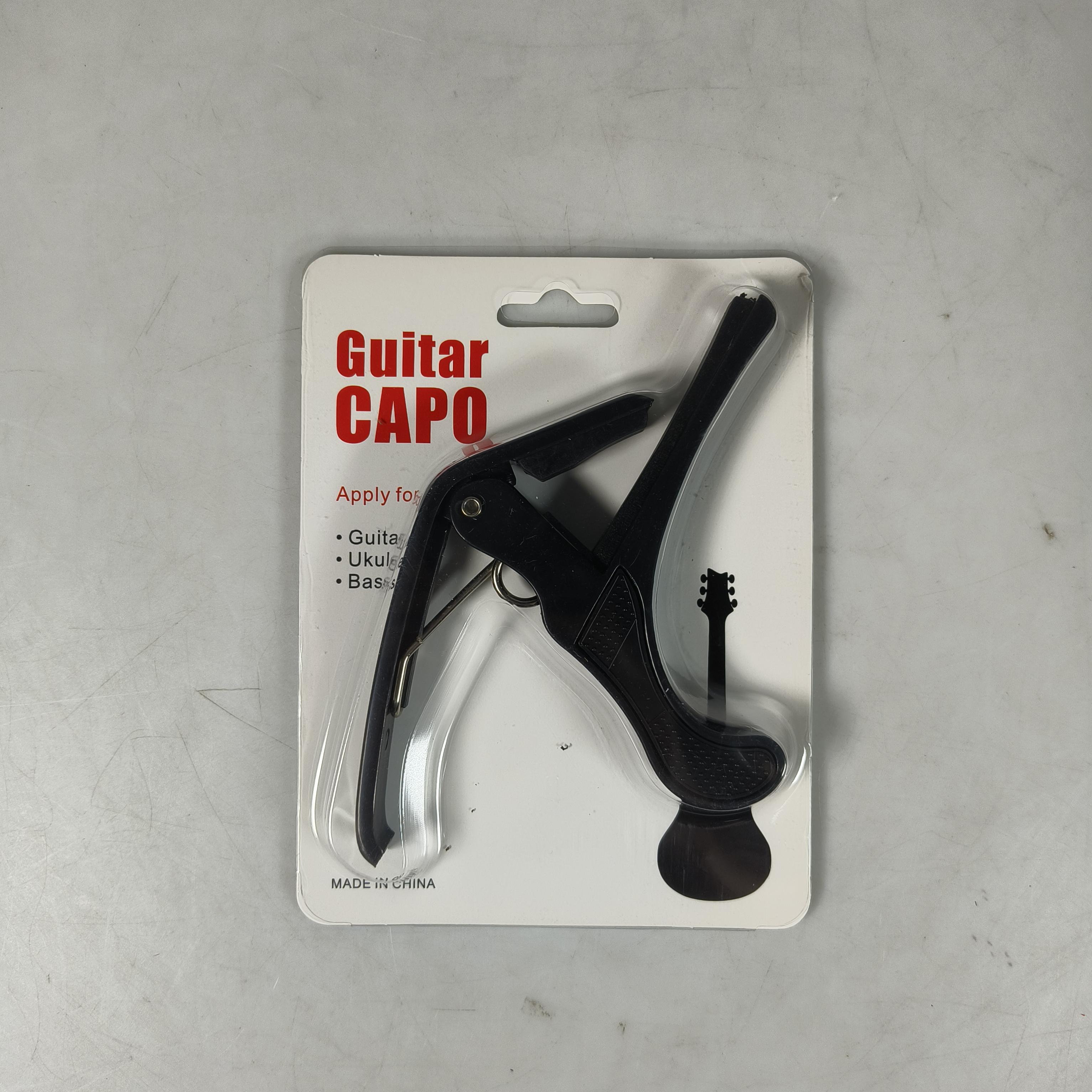 Gambar produk YAMUI Capo Gitar Guitar Tuning Clamp Simple Design Plastic - 2681