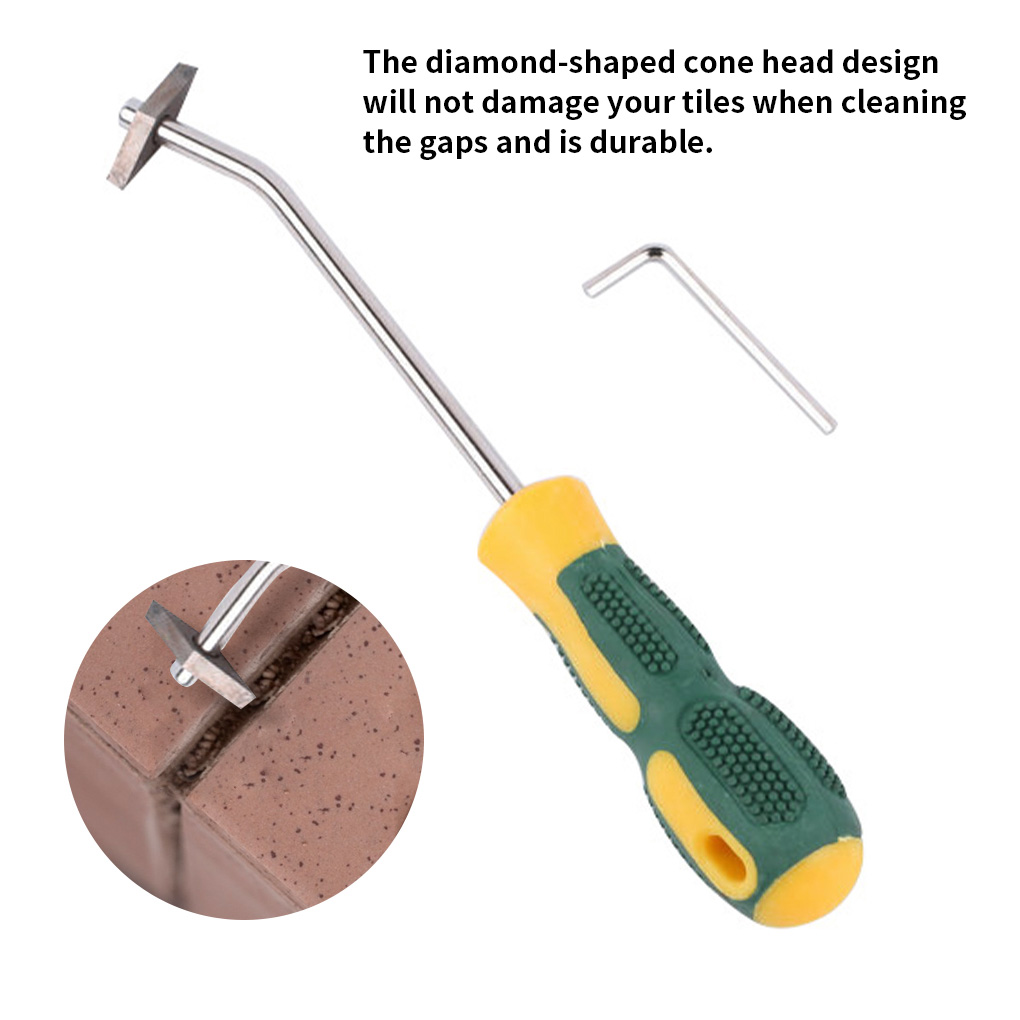 Gambar produk Strgomea Alat Pembersih Celah Ubin Tungsten Steel Tile Grout Remover - ST-225