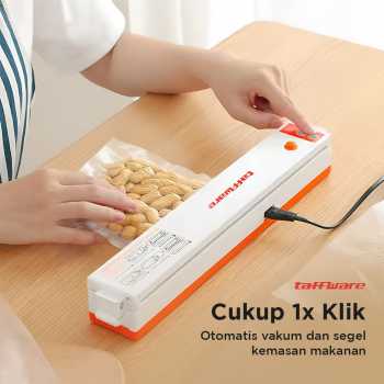 Gambar produk Taffware Alat Vakum Makanan Vacuum Sealer Packaging Machine with Bag - HF-001