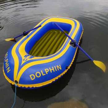 Gambar produk DOLPHIN Perahu Karet Mancing Inflatable Fishing Boat 2 Person - XC713