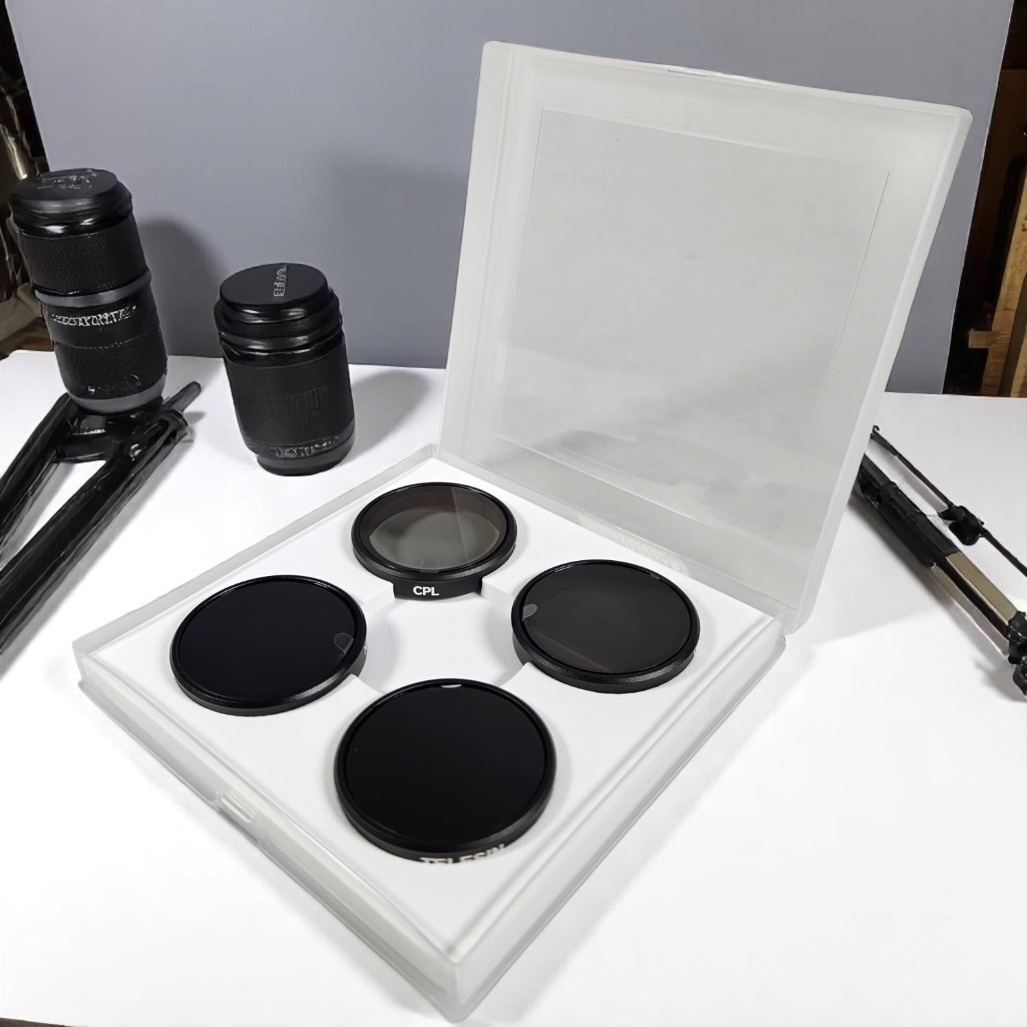 Gambar produk TELESIN CPL ND Camera Lens Filter Kit for DJI Osmo Action 3/4/5 Pro - S5-FLT-06-TDJ