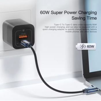 Gambar produk Essager Kabel Data Type C Multifunctional Data Cable Storage 3A 60W - EZP-SX01-Z