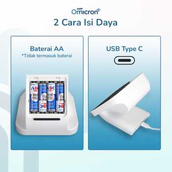 Gambar produk TaffOmicron Tensimeter Digital Pengukur Tekanan Darah English Voice - BMP-A7VL
