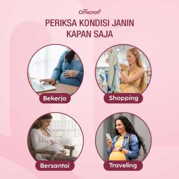 Gambar produk TaffOmicron Fetal Doppler Deteksi Jantung Janin Heart Rate Monitor - YM-2T8