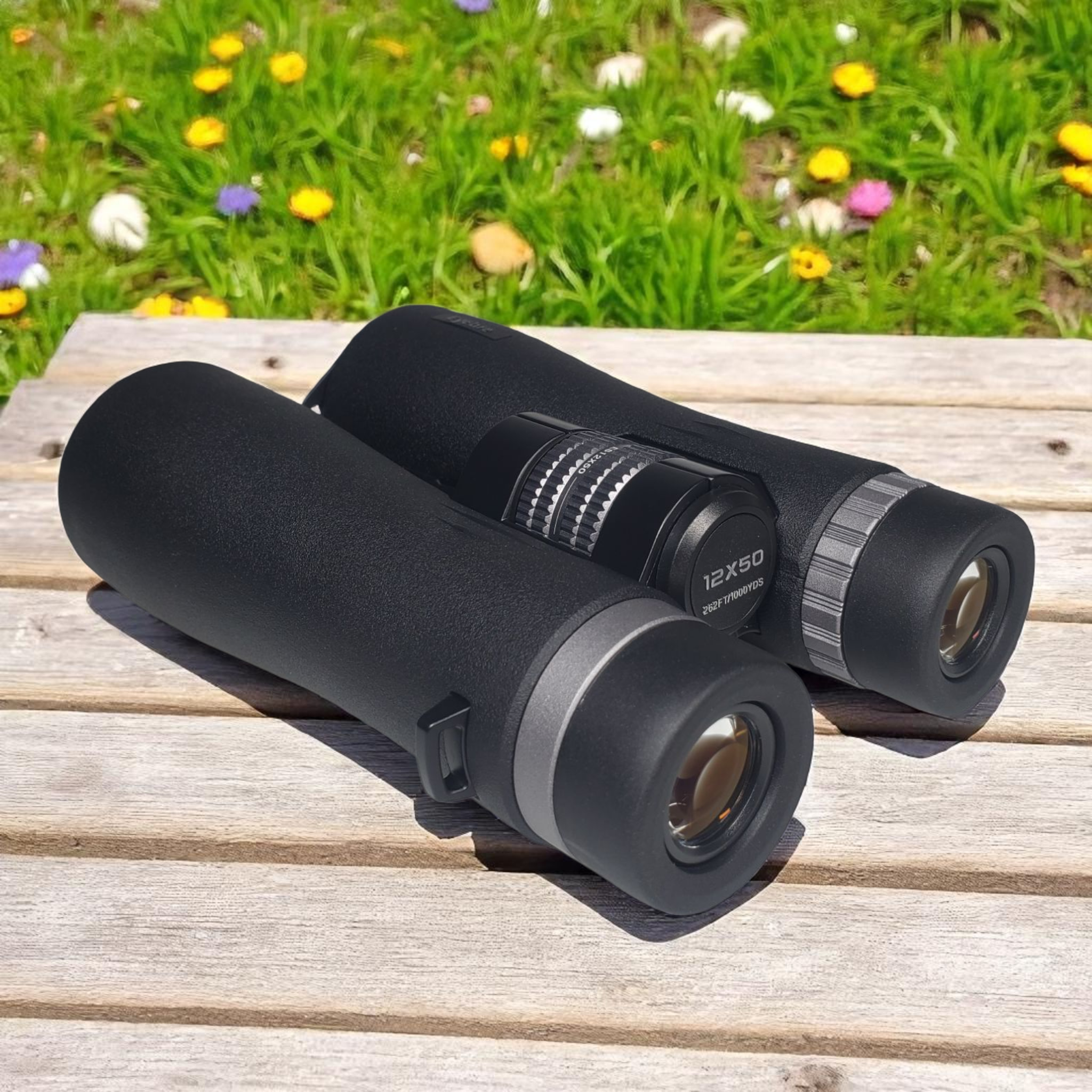Gambar produk Eyebre Teropong Binoculars BAK4 Lens Roof Prism ED Glass 12x50 Zoom - R1250-T23