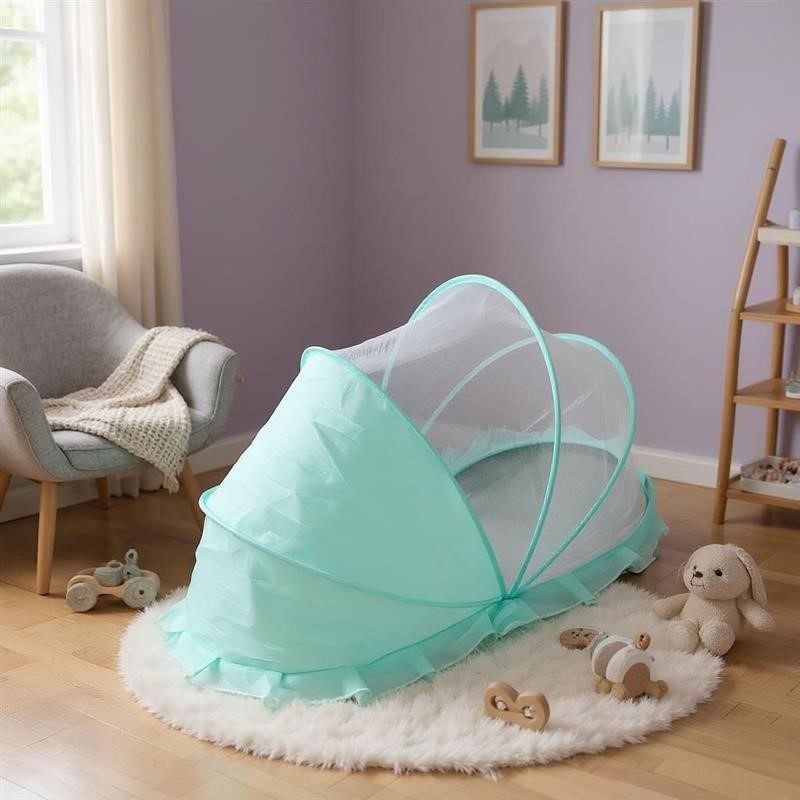Gambar produk BABYCR Jaring Anti Nyamuk Bayi Baby Crib Mosquito Net Foldable - BB2