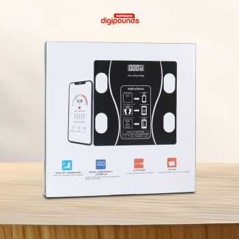 Gambar produk Taffware Digipounds Timbangan Badan Digital Scale BMI Smart App 180kg Battery Version - ANT0217