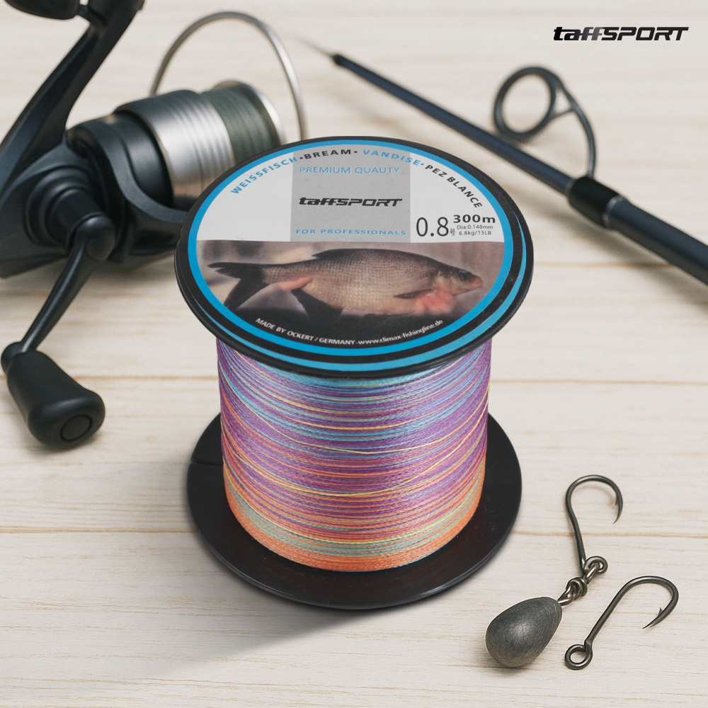 Gambar produk TaffSPORT Senar Tali Pancing 4 Braided Fishing Line Strong PE 300M 0.8 - DM3