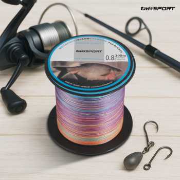Gambar produk TaffSPORT Senar Tali Pancing 4 Braided Fishing Line Strong PE 300M 0.8 - DM3