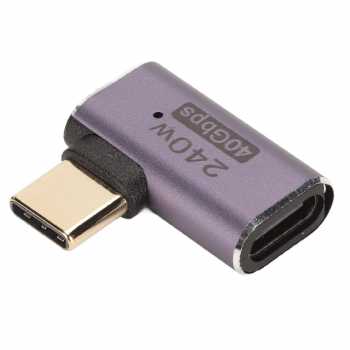 Gambar produk SHIWANA OTG USB Type C 4.0 Female to Male Adaptor 40Gbps 240W - SH-41