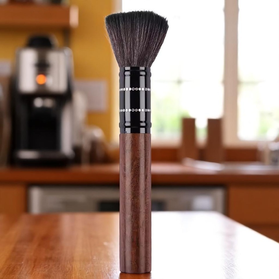 Gambar produk RANA Kuas Pembersih Mesin Espresso Coffee Wooden Brush Cleaning Tool - NA-428