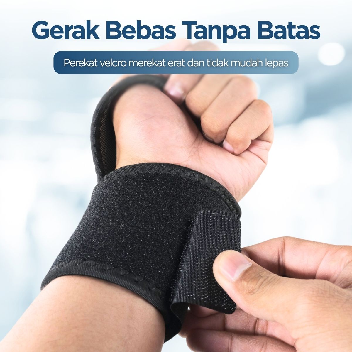 Gambar produk SHW Pelindung Pergelangan Tangan Magnetic Therapy Wrist Guard 1 PCS - SHW-A1