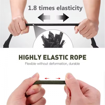Gambar produk FMA Heavy Duty Bungee Cord Elastic Strap String Camping Accessories 90cm - FM-H129