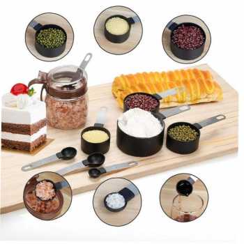 Gambar produk SPOSI Sendok Takar Ukur Cup Measuring Spoon 8 PCS - CF008