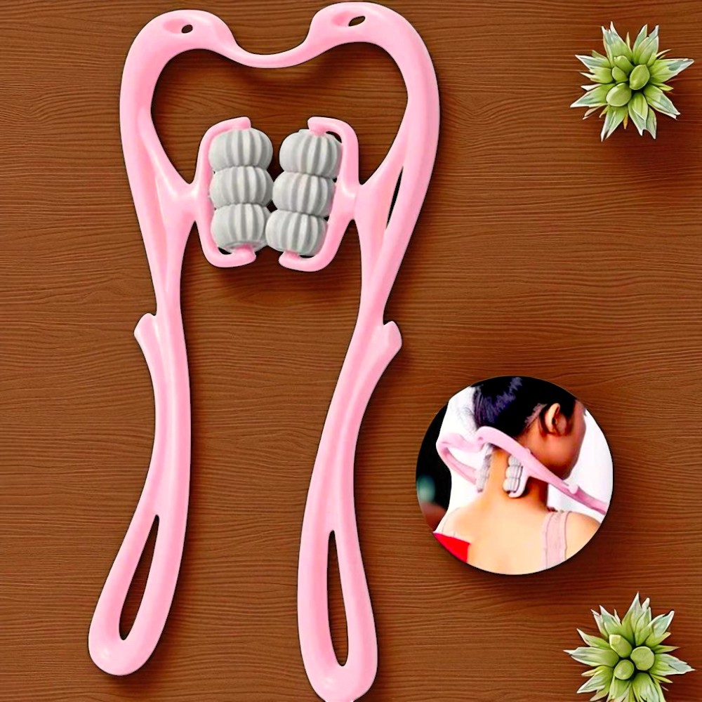 Gambar produk MACROUPTA Alat Pijat Leher Manual Relaxing Neck Massager Therapy - MCR35