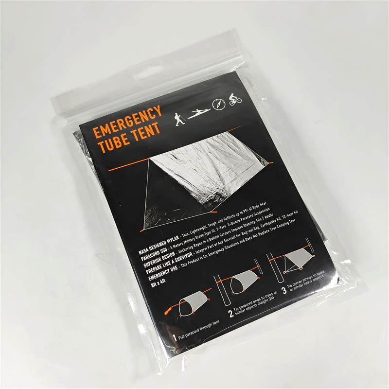 Gambar produk QILI Selimut Darurat Emergency Blanket Camping Thermal 150x240cm - Q24