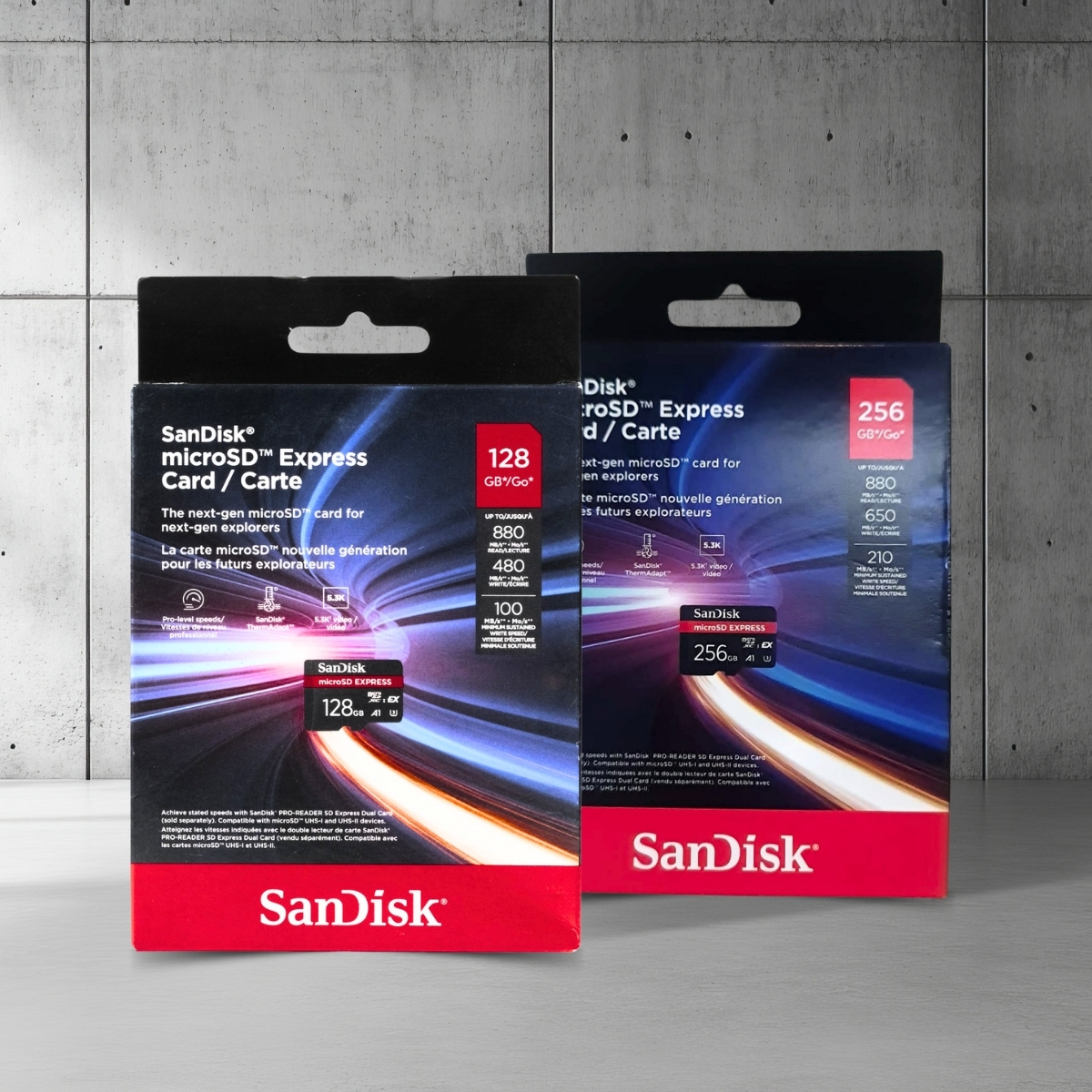 Gambar produk SanDisk microSD Express UHS-I Class 10 U3 880MB/s 128GB - SDSQXFN