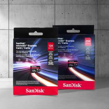 Gambar produk SanDisk microSD Express UHS-I Class 10 U3 880MB/s 128GB - SDSQXFN