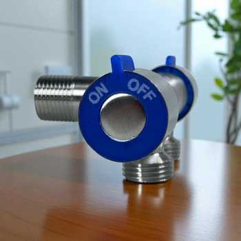 Gambar produk WASHON Keran Air Faucet 2in1 Water Mop Pool Handheld Stainless Steel - A1
