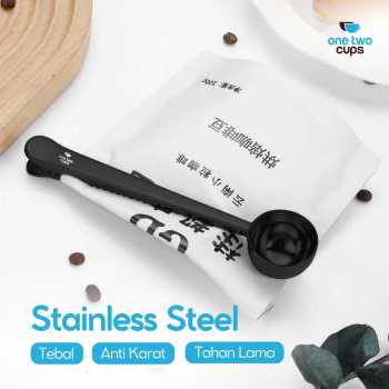 Gambar produk One Two Cups Sendok Takar Kopi Teh Measuring Spoon with Clip - G166