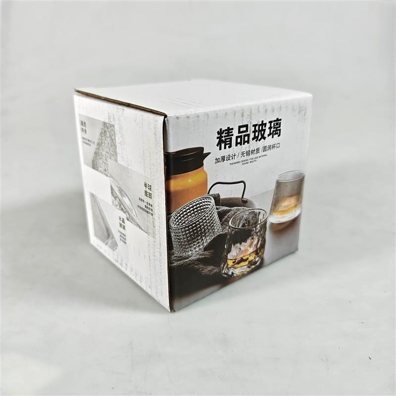 Gambar produk One Two Cups Gelas Whisky Crystal Spinning Wobble Rock Glass 150ml Tree - YJ101