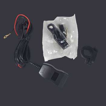 Gambar produk ExtractMe Charger Motor Voltmeter Anti Air QC 3.0 PD USB Type C - YC-A83PD