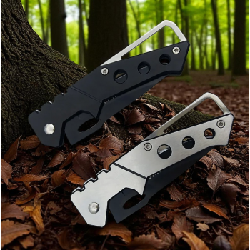 Gambar produk KNIFEZER Pisau Saku Lipat Mini Serbaguna Portable Knife Survival - W46