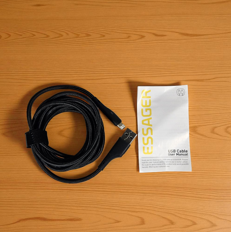Gambar produk ESSAGER Kabel Data Lightning Multifungsi Fast Charging LED 2.4A 2M - ES-X13