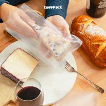 Gambar produk TaffPACK Plastik Vacuum Makanan Sealer Storage Bag 100 PCS 17x25cm - HK-08