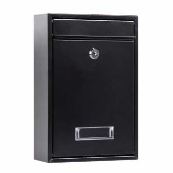 Gambar produk KAHOZI Kotak Surat Pos Metal Mailbox Outdoor with Lock 32x22x8.5cm - KH-32
