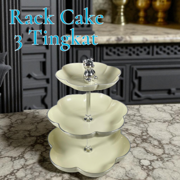 WBUY Rak Kue Susun Tingkat Plate Christmas Dessert Rack Cake - WB023