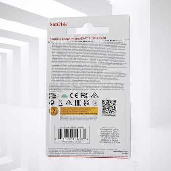 Gambar produk SanDisk Ultra microSDHC/SDXC UHS-I Class 10 100MB/s 32GB - SDSQUNR