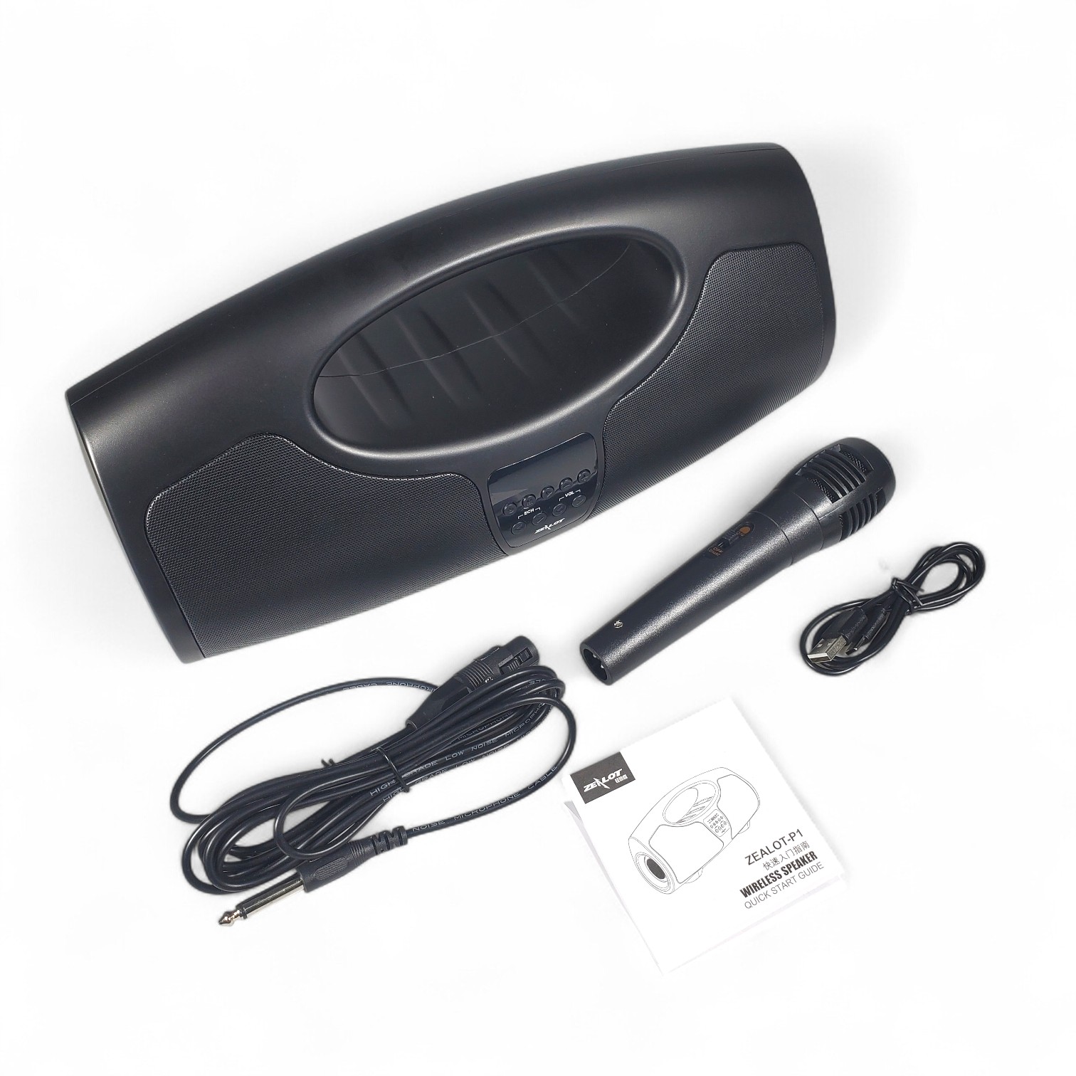 Gambar produk ZEALOT Speaker Bluetooth Portable Powerful Boombox with Microphone 40W - P1