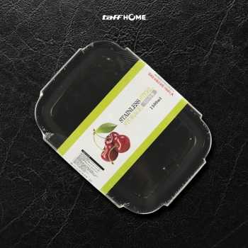 Gambar produk TaffHOME Kotak Makan Anti Tumpah Reguler Lunch Box Stainless Steel 304 1500ml - Slyz52