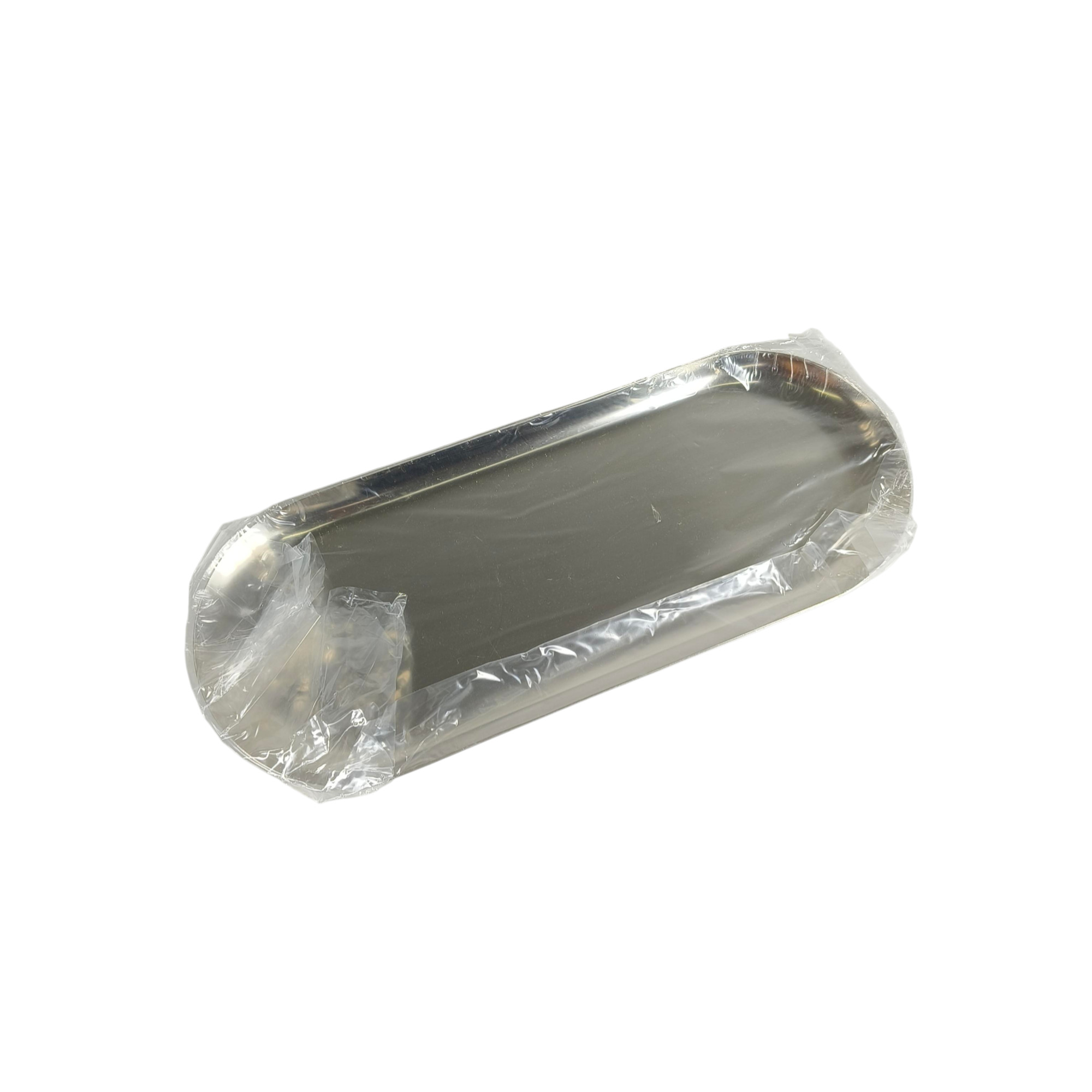 Gambar produk ATH Nampan Stainless Steel 201 Elliptical Disc Flat Bottom 22.3x9.2cm - A-23
