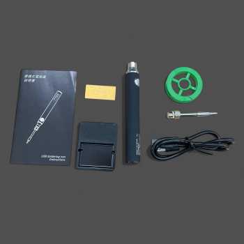Gambar produk Aideepen Set Solder Elektrik Adjustable Temperature USB 8W 5V - U5V8W