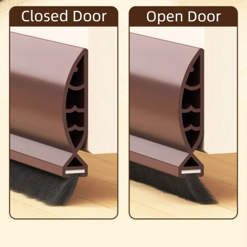 Gambar produk TIFAII Lis Penghalang Serangga Debu Bawah Pintu Door Bottom Seal 93cm - T930