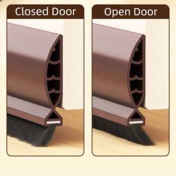 Gambar produk TIFAII Lis Penghalang Serangga Debu Bawah Pintu Door Bottom Seal 93cm - T930
